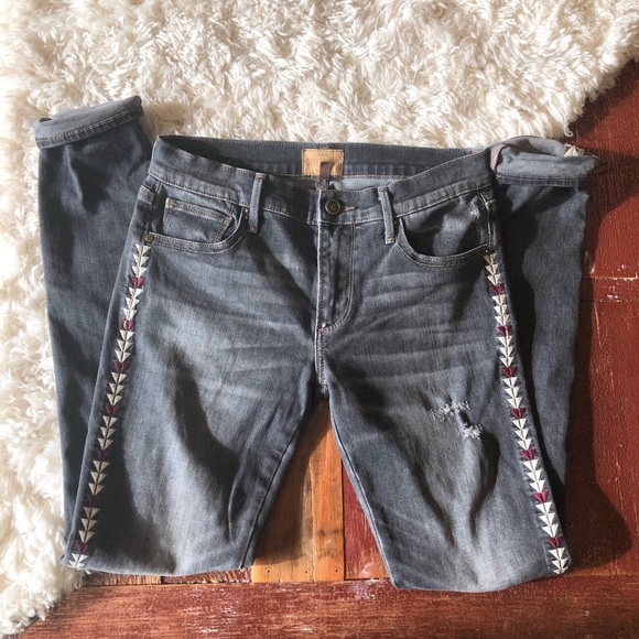 Driftwood | Marilyn Embroidered Skinny Jeans - Picture 3 of 8